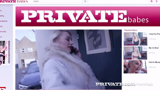 Private.com - A hatalmas cickós Elizabetha Romanova rábukik a farokra