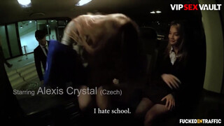 FUCKEDINTRAFFIC - Alexis baszható kicsike hátsója
