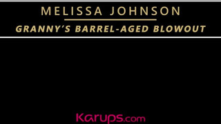 Melissa Johnson a méretes kannás érett nő