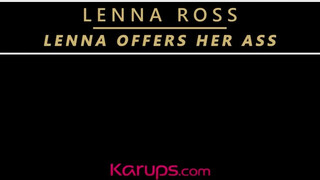 Lenna Ross ánusza megdöngetve
