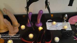 ourdirtylilsecret - Fiatal picsa dildót kefél a pasija popsijába