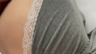 TinyTaya ébredés után kefél