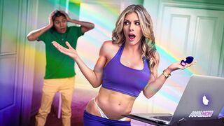 Cory Chase hatalmas seggét a nevelő fiatal fütykös megdugja