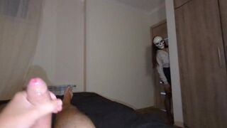 Gyönyörű milf szellem csak halloween éjszakáján jön el kúrni