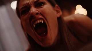 Sötét Vágyak Kastélya - Vampired Csábításában Egy Fullos Világos Szőke Úrnő és Egy Szemérmes Spiné Tiffany Tatummal és Leana Lovings-szal